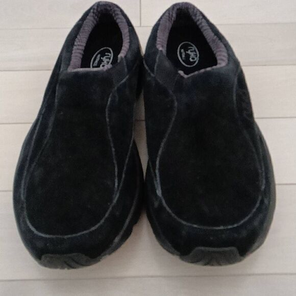 RYKA Womens Cat III Arctica Nitracel Leather Suede Slip-on Shoes Black Size 11M - Picture 3 of 10